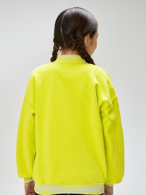 ACOOLA / Куртка детская для девочек Feira лайм  фото 4