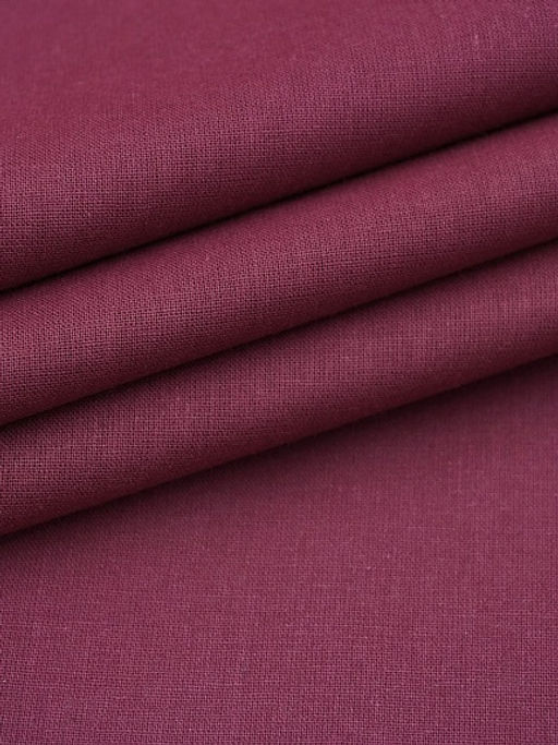 Поплин цв.Малиново-бордовый, ш.2.2м, хлопок-100%, 110гр/м.кв - Купава фото 2