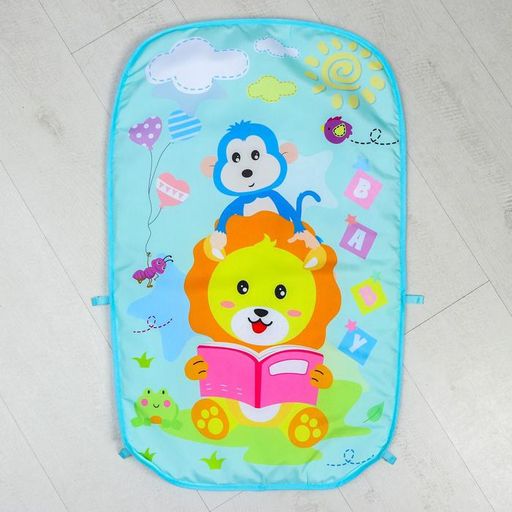 Развивающий коврик Лев, с пианино, голубой - Simaland фото 4