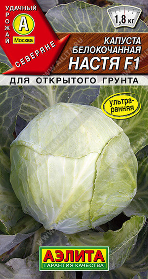 0464A Капуста б/к Настя F1 0,1гр