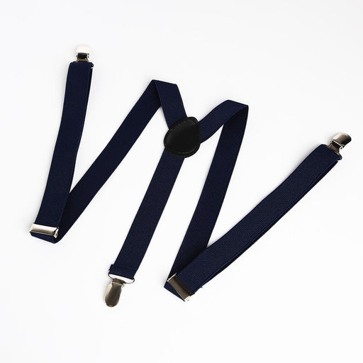 Подтяжки взрослые, ширина 2,5 см, цвет тёмно-синий - Simaland фото 5