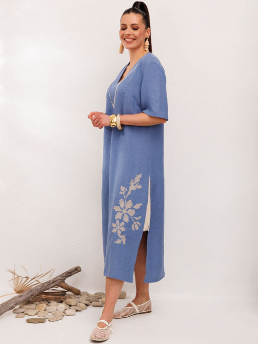 Платье Galean Style 1006 синий