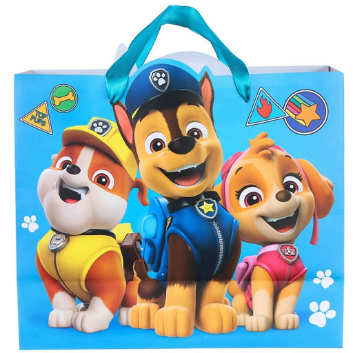 Пакет ламинированный горизонтальный, 27 х 23 х 11 см, Щенячий патруль - Paw Patrol фото 4