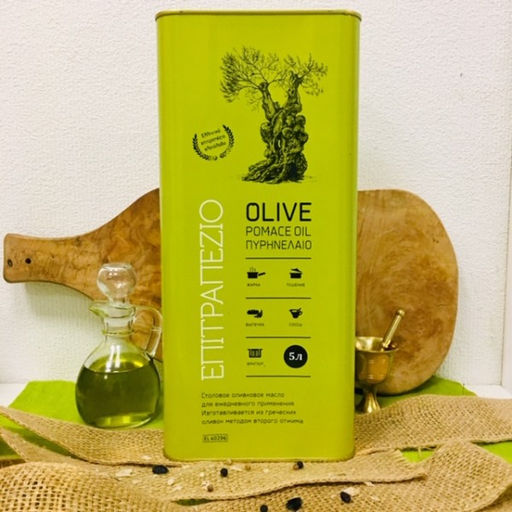 Столовое оливковое масло Epitrapezio, Греция, жест.банка, 5л - Olivi фото 2