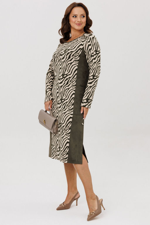 Платье Mubliz 298 олива фото 7