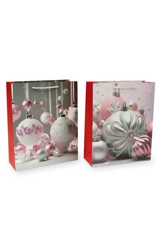 Пакет Новогодний 26*32*10 см (12 шт) SF-7569, микс №32 - Больше подарков фото 2