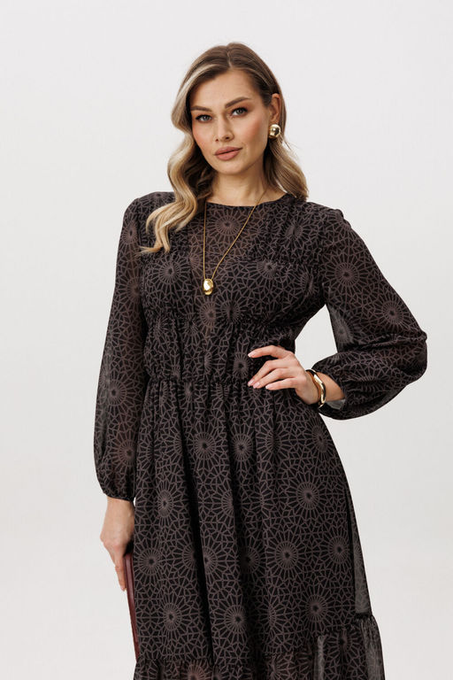 Платье Fantazia Mod 5126 графит фото 8