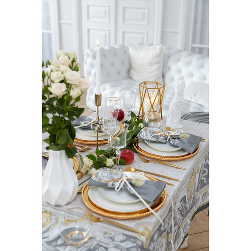 Скатерть Этель Classic style 180х145 см +/-3 см, 100% хлопок, саржа 190 г/м²