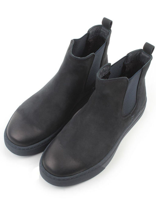 05-X30311A-7 INK. BLUE Ботинки демисезонные мужские (натуральная кожа, байка)