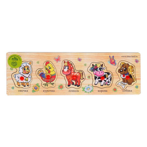 Рамка - вкладыш малая Моя ферма - Лесная мастерская фото 3