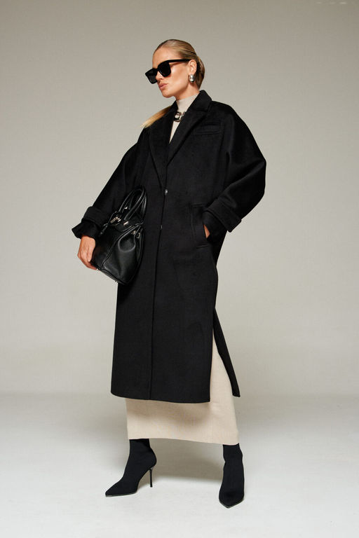 Пальто Beautiful Free 7011 черный