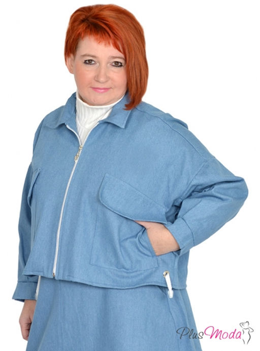 Жакет Модель №1133 размеры 44-84 - Plusmoda фото 9