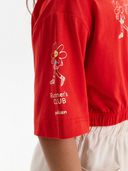 GFTY3388 Футболка-топ для девочек