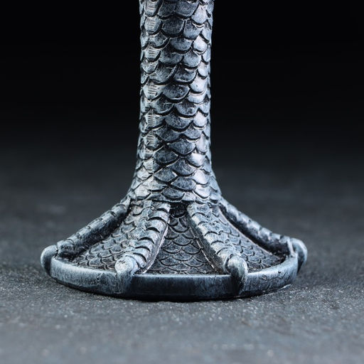 Бокал средневековый «Драконий камень», 200 мл, нержавеющая сталь, серый