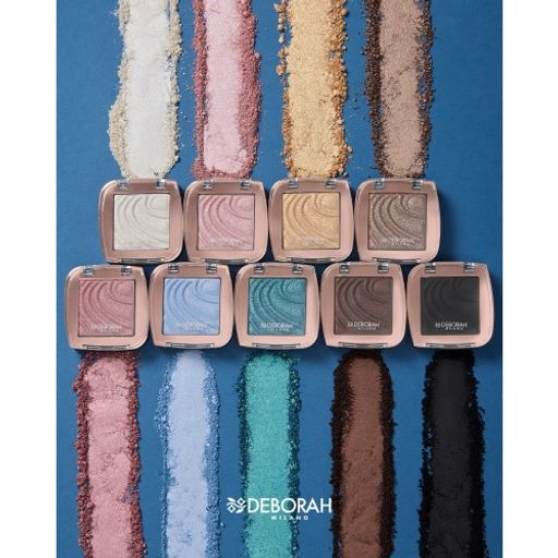 DEBORAH Тени для век водостойкие Color Lovers тон 07 зеленый павлин, 3.5г  фото 8
