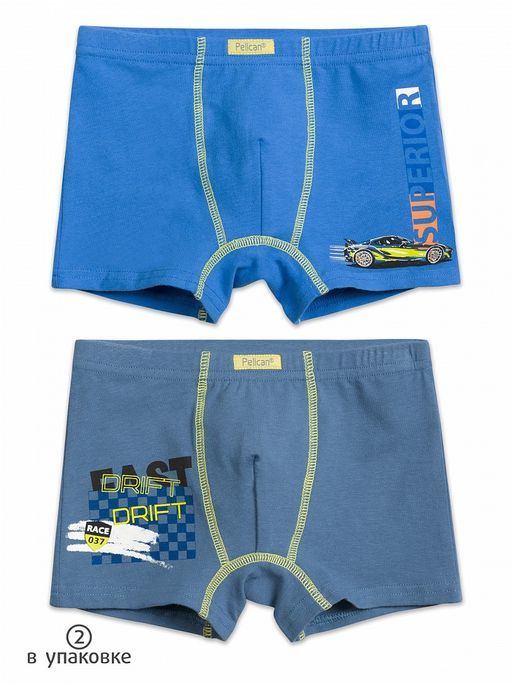 BUHB3206(2шт. в упаковке) трусы для мальчиков