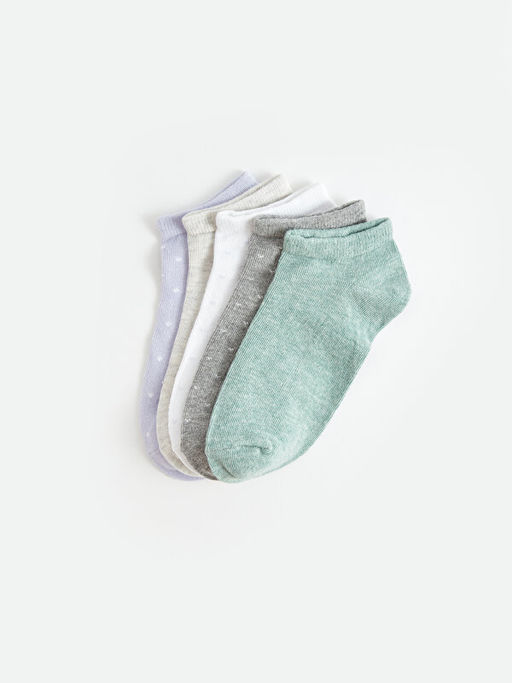 Desenli Kad?n Patik ?orap 5li Paket - Waikiki фото 2