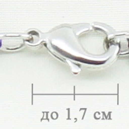 Аметист бусы, круглые 10мм, длина 49см