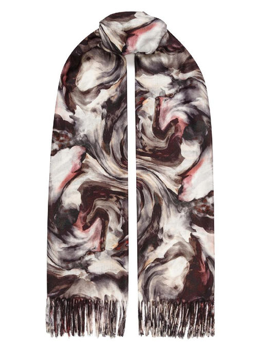 Палантин жен. виск+шерсть 72х180 LDR33-008-19 - Labbra фото 2