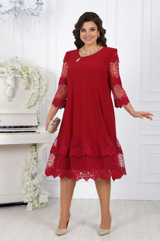 Платье Ninele 7431-Р темно-синий - Mira fashion фото 783