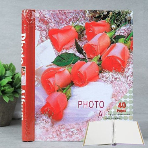 Фотоальбом магнитный 20 листов Цветы / 031C /уп 40/микс 4 вида (Желтый) - Галеонтрейд фото 3