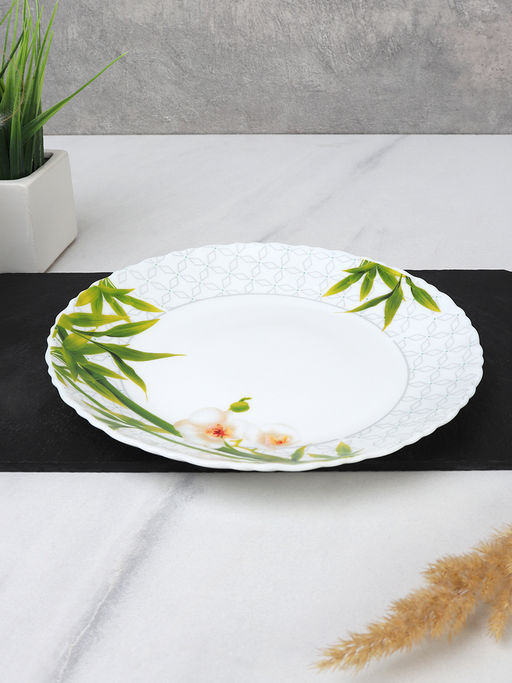 Тарелка 190 мм / LHP-75 (6773) /уп 6/72/ Бамбук с орхидеей - Галеонтрейд фото 2