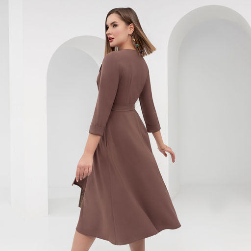 Платье Дорогобогато (сафари с поясом) - Charutti фото 6