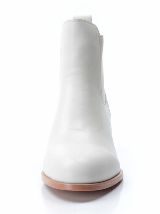 01-PCT163-2 Ботинки Челси демисезонные женские (натуральная кожа, байка) - Фабричный китай фото 9