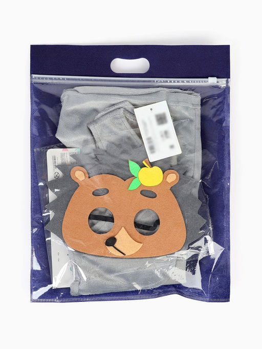 Карнавальный костюм Ёжик, жилет, шорты, маска фетр, рост 92-116 см