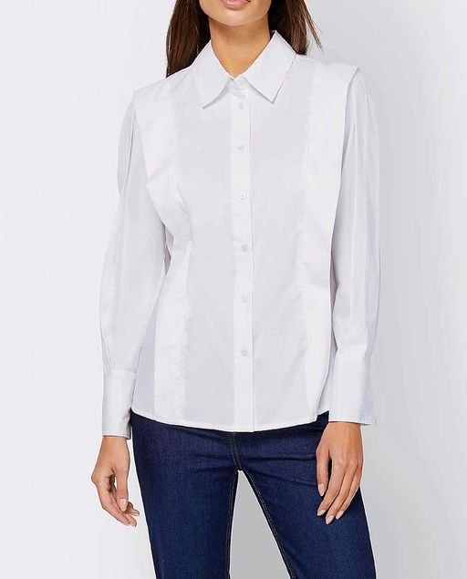 Блузка, белая - Ashley brooke фото 3