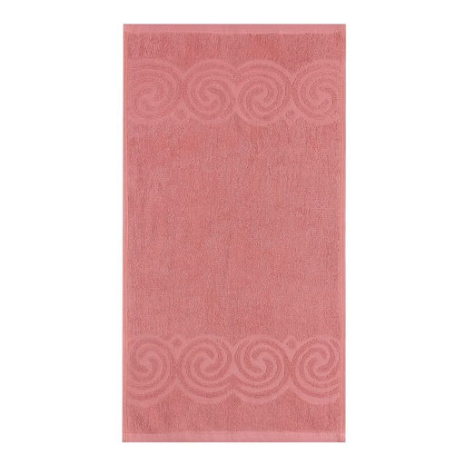 Полотенце махровое Love Life Border, 70х130 см, цвет пыльно-розовый, 100% хлопок, 380 гр/м2 - Lovelife фото 2