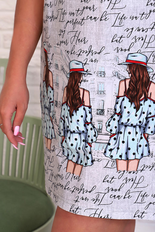 Туника Натали 36547 хлопок  фото 8