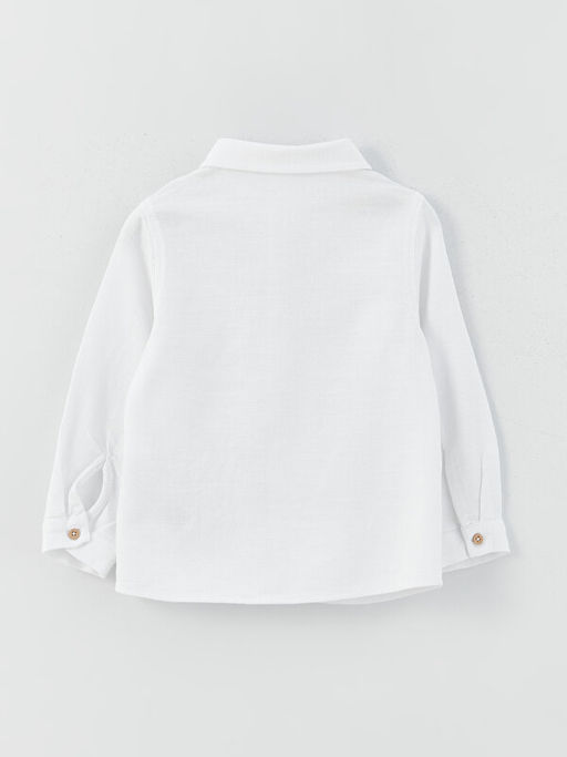 Uzun Kollu Basic Erkek Bebek G?mlek - Waikiki фото 2