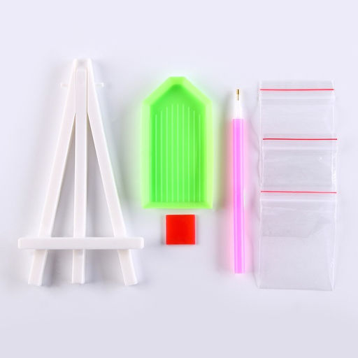 Алмазная вышивка «Почаевская», 21 × 25 см, холст, ёмкость, с частичным заполнением