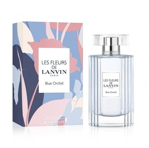 LANVIN LES FLEURS BLUE ORCHID w EDT 90 ml tester M,
