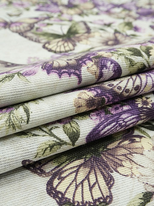 Рогожка Винтажные кролики, ш.1.5м, хлопок-100%, 160гр/м.кв, раппорт 63см - Купава фото 8