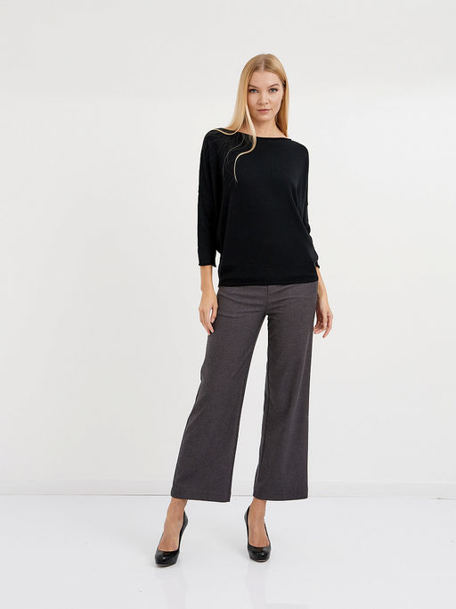 брюки женские в сером цвете