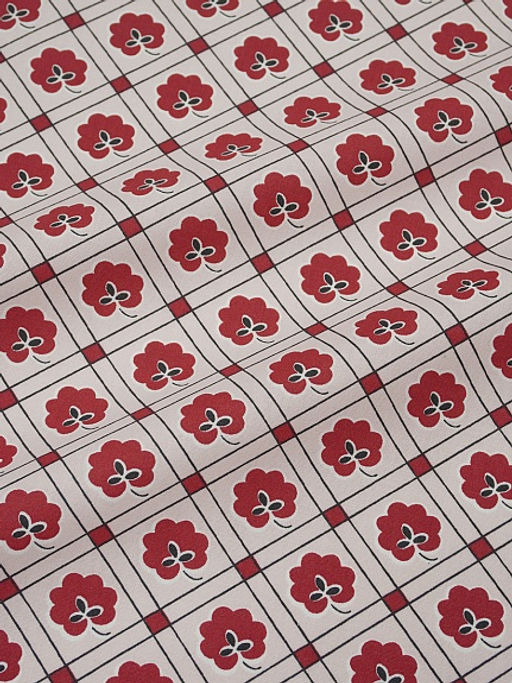 Перкаль Листина, ш.1.5м, хлопок-100%, 125гр/м.кв - Купава фото 2