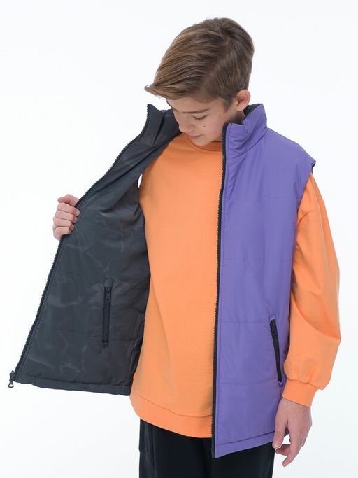 BZVM4320 жилет для мальчиков - Pelican фото 11