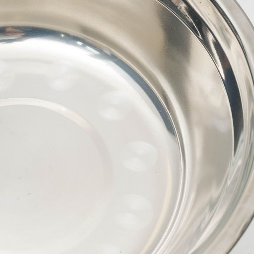 Подставка с мисками, 2 х 1,5 л, высота 50 см, разборная с верхним фиксатором, хром - Пижон фото 6