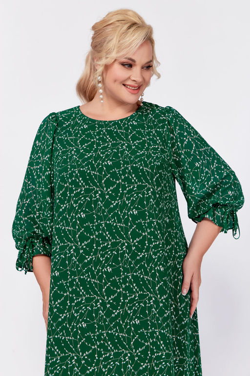 Блуза Swallow 803.2 черный+серебряный узор фото 1193