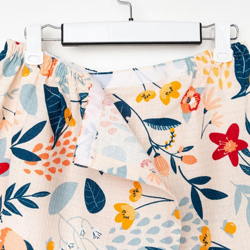 Полотенце для бани Цветочное поле женское парео, 80х1504 см, 100% хл, ваф. полотно, 160 гр/м2 - Этель фото 7