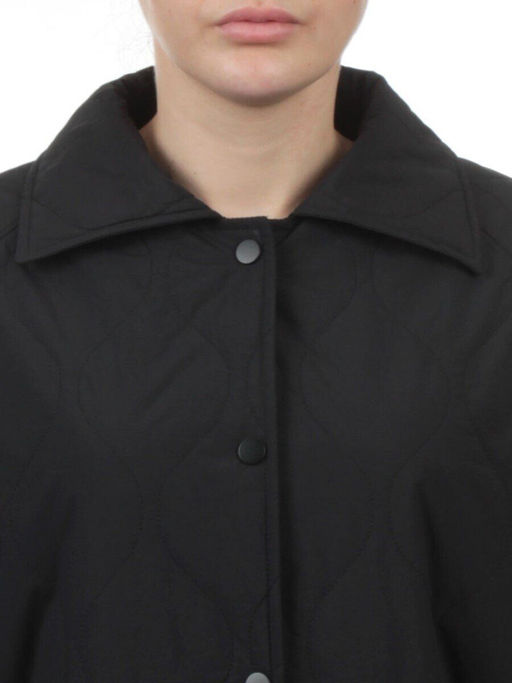 H24-213 BLACK Куртка демисезонная женская (100 гр. синтепон) - Fashion фото 4