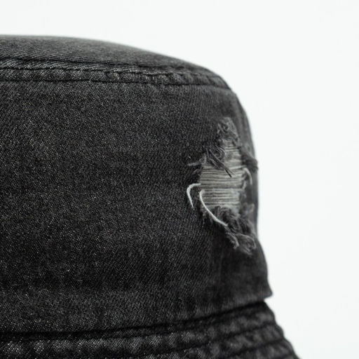 Панама унисекс MINAKU джинсовая, чёрная, размер 56-58