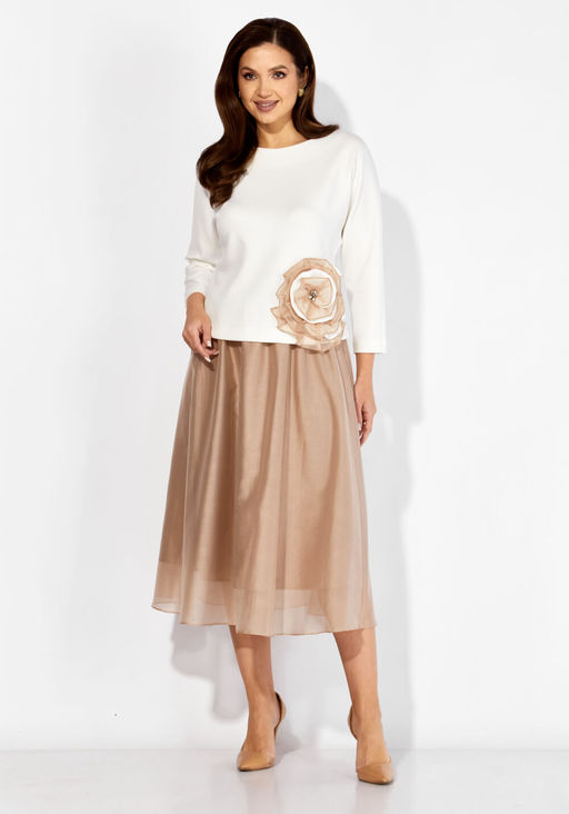 Костюм ТАиЕР 1405 молочный/бежевый