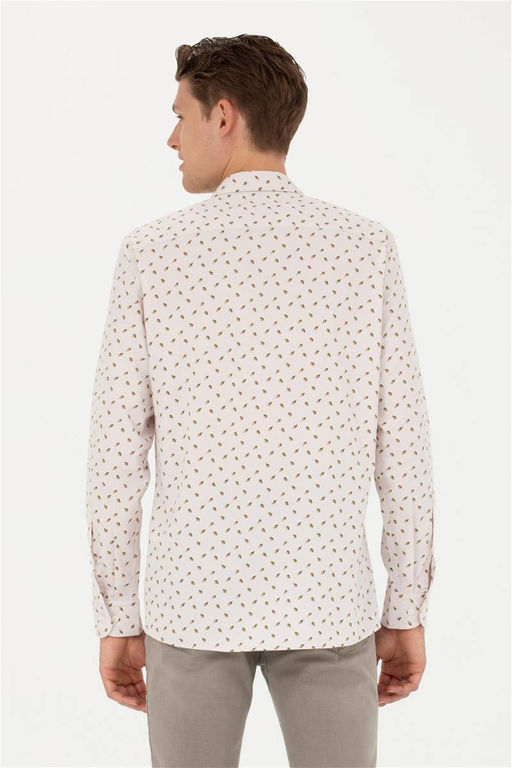 Мужская рубашка с длинным рукавом Stone - U.s. polo assn фото 12