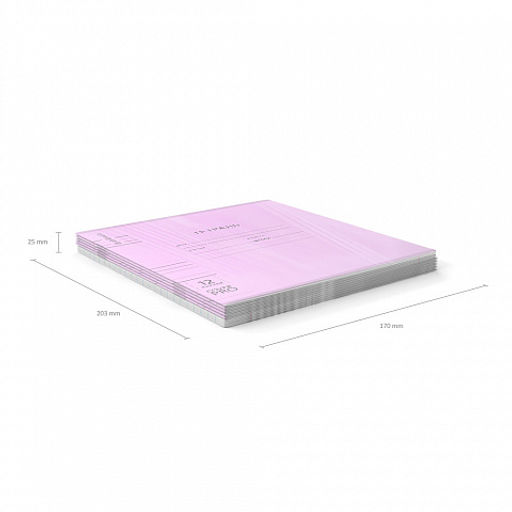 Цена за 10 шт. Тетрадь школьная ученическая с пластиковой обложкой на скобе ErichKrause Классика CoverPrо fizzy, Vivid фиолетовый, А5+, 12 листов, клетка фото 30