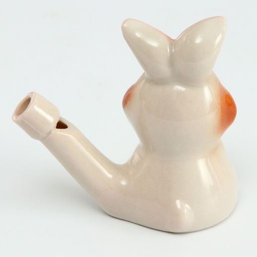 Цена за 2 шт. Свистулька керамическая «Зайчик» 3,5 × 7 × 6,5 см