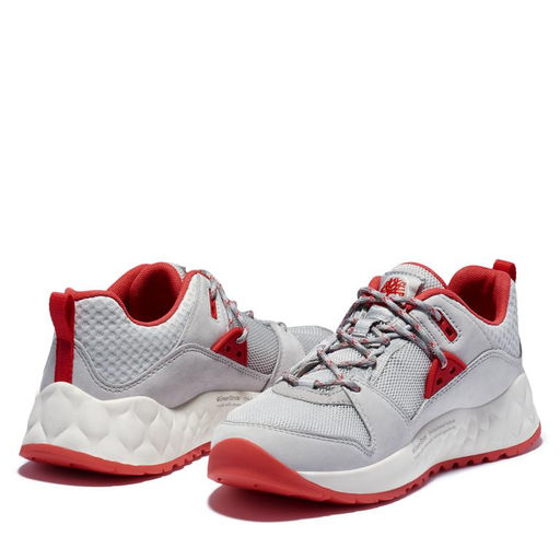 Кроссовки Timberland Solar Wave Low Fabric серые фото 3