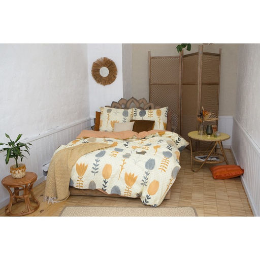 Постельное бельё Этель дуэт Autumn flowers 143*215 см - 2 шт, 220*240 см, 70*70 см -2 шт  фото 13